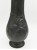 Jugendstil Vase mit Schwertlilien um 1897 von Kayserzinn, 4079